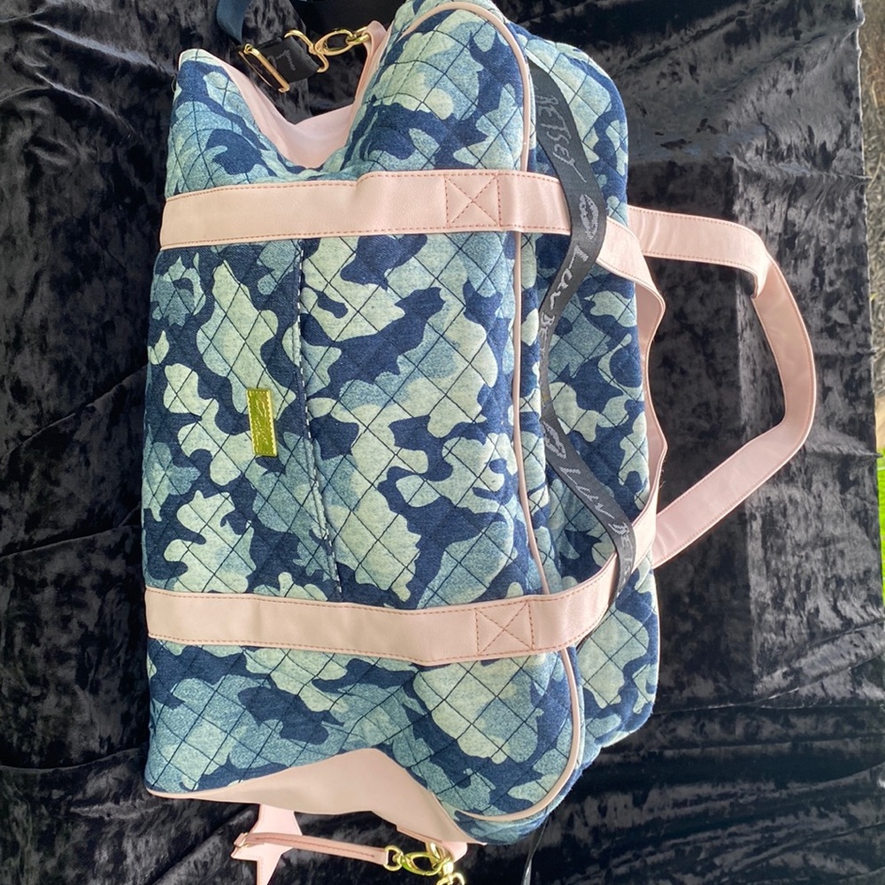 Betsey Johnson weekender bag.  Used once.